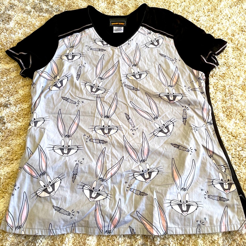 Looney tunes scrub top
